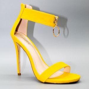 Kayleen Yellow Heels US 8